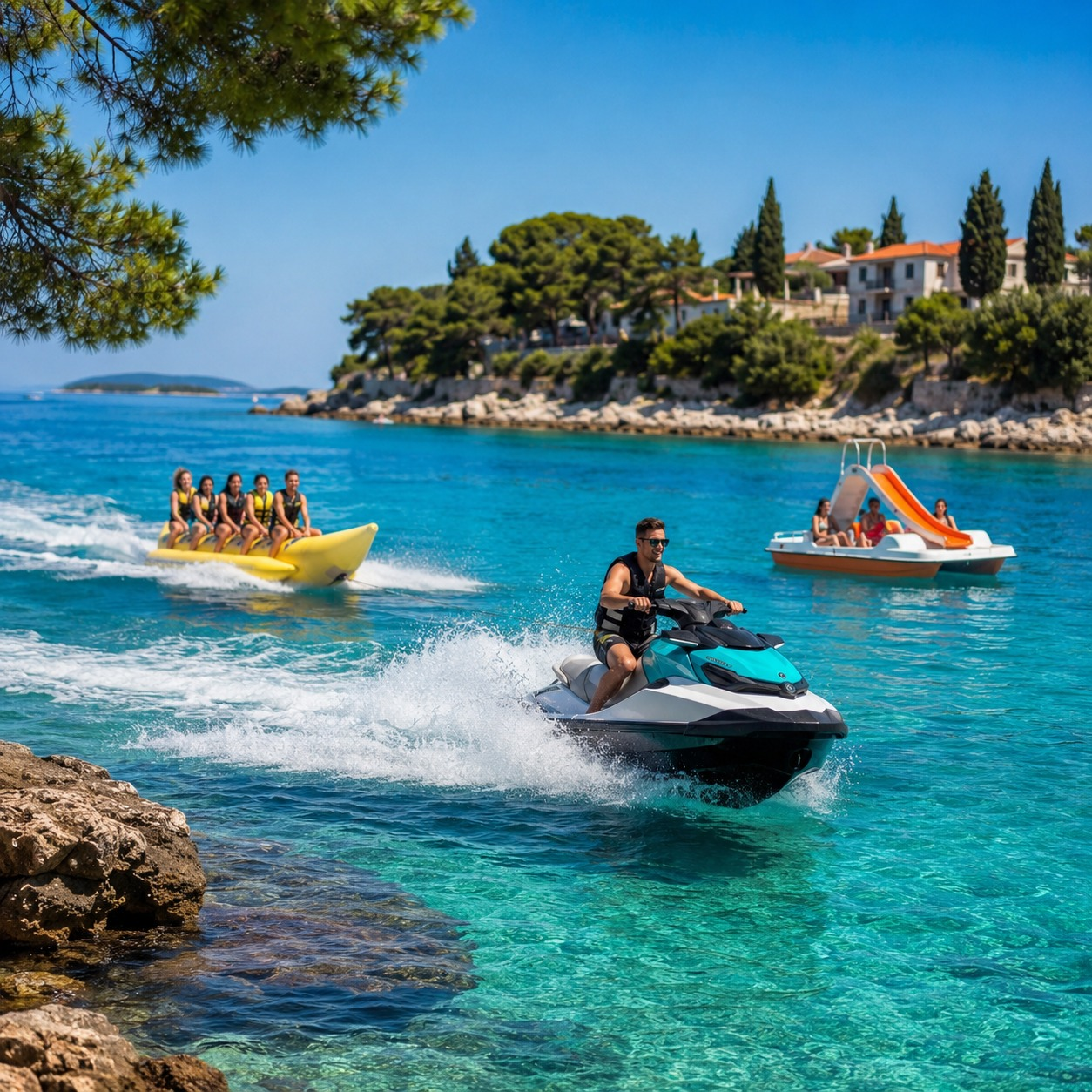 Water sports in Umag